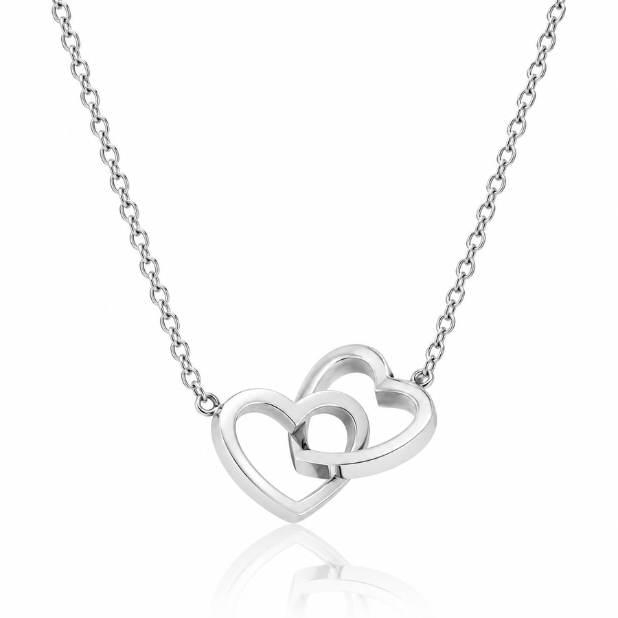 Inseparables — Collar Doble Corazón