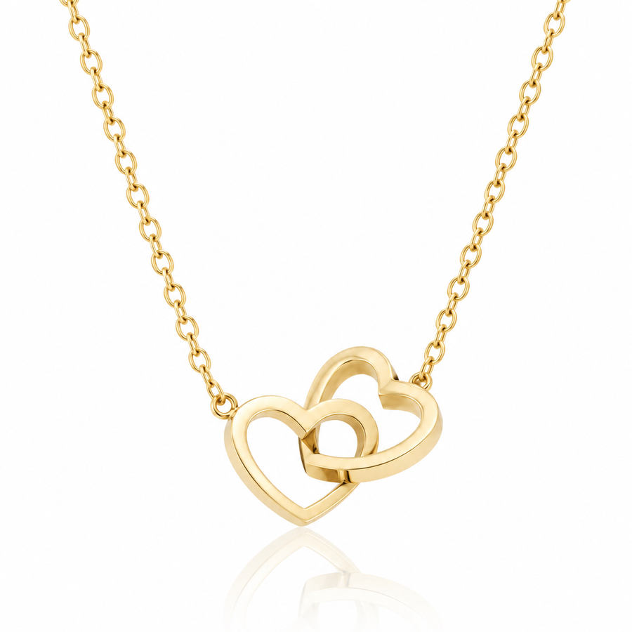 Inseparables — Collar Doble Corazón