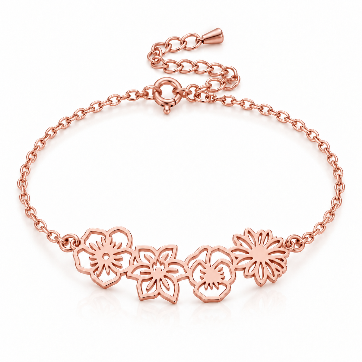 Brazalete Flores de Nacimiento Personalizadas