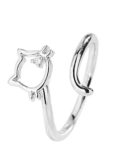 Fiel — Anillo Silueta de Gato